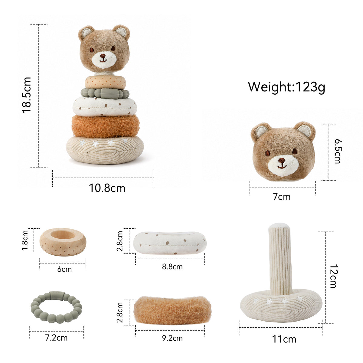 POLE STACK TOY (ANIMAL)