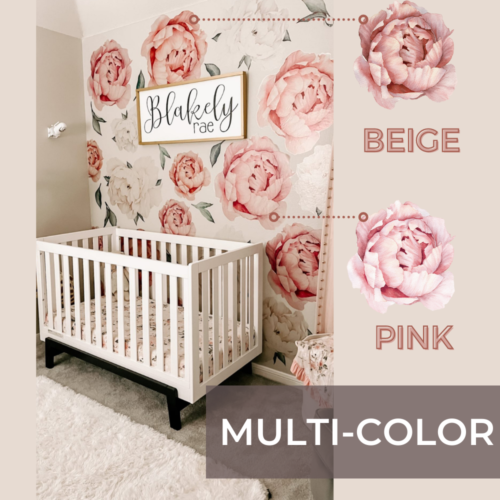 WALL DECALS (PEONY) - Wonder Space
