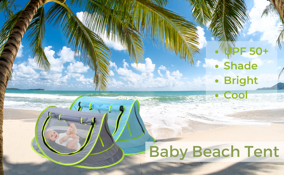 Por qué una carpa de playa para bebés es un artículo imprescindible para su próximo viaje a la playa