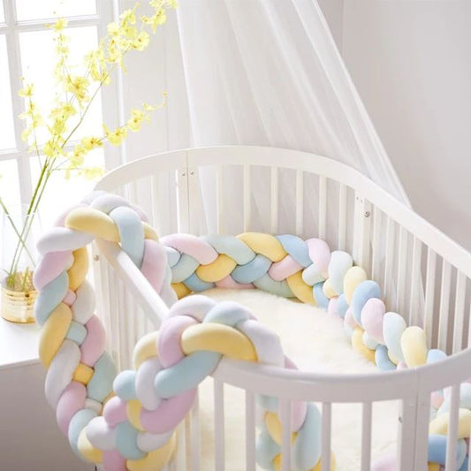 Make Your Own Braided Crib Bumper