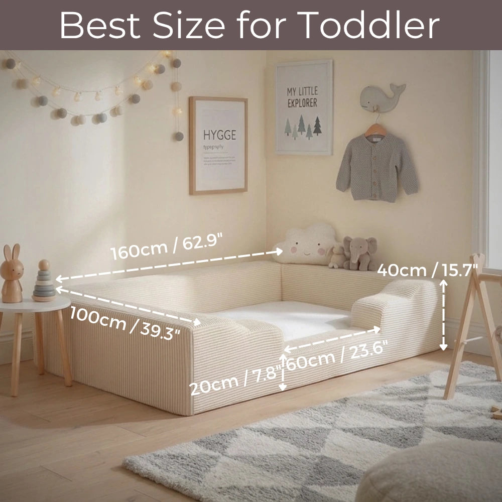 TODDLER FLOOR BED