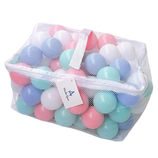 BALL PIT BALLS - Pastel Mix / 100 pcs Wonder Space