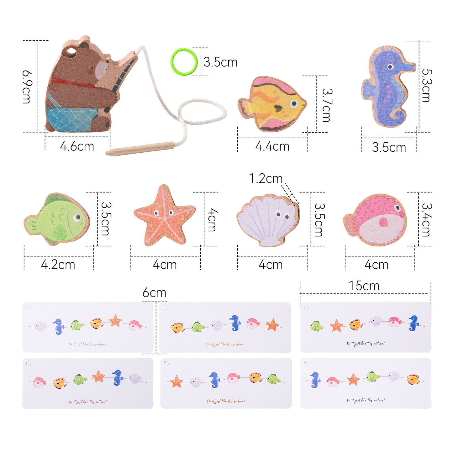 THREADING TOY (BEAR)