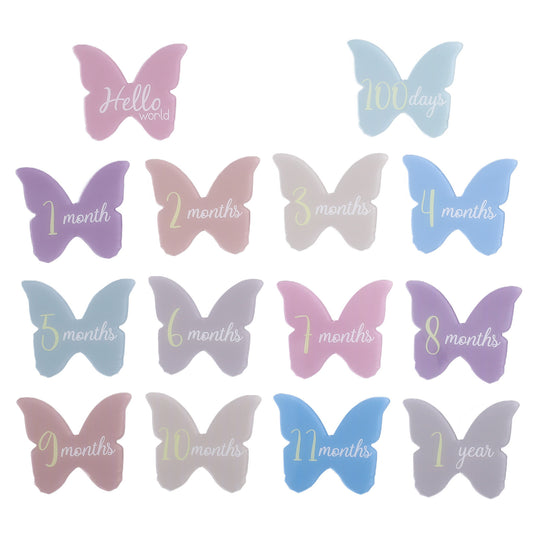 MILESTONE CARDS (BUTTERFLY)