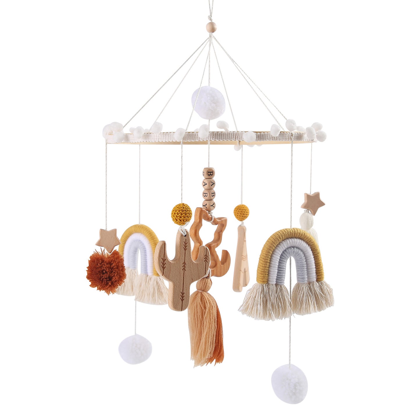 BABY MOBILE (RAINBOW & CAT)