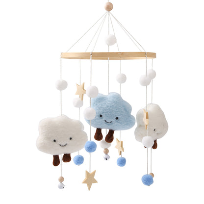 BABY MOBILE (FELT BALL, CLOUDS)