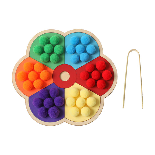 BALL CLAMPING TOY (FLOWER)
