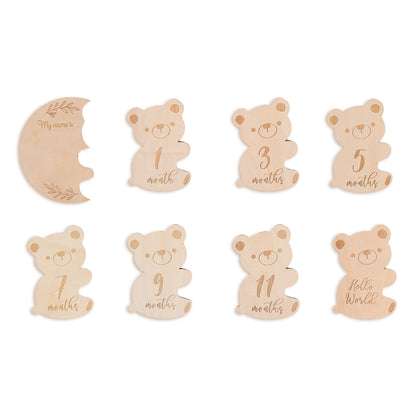 MILESTONE CARDS (HUG BEAR)