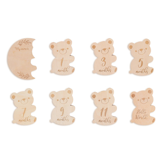 MILESTONE CARDS (HUG BEAR)