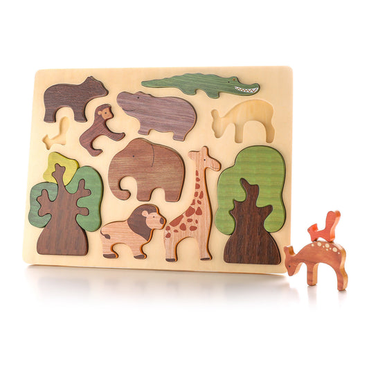 WOODEN PUZZLE (FOREST)