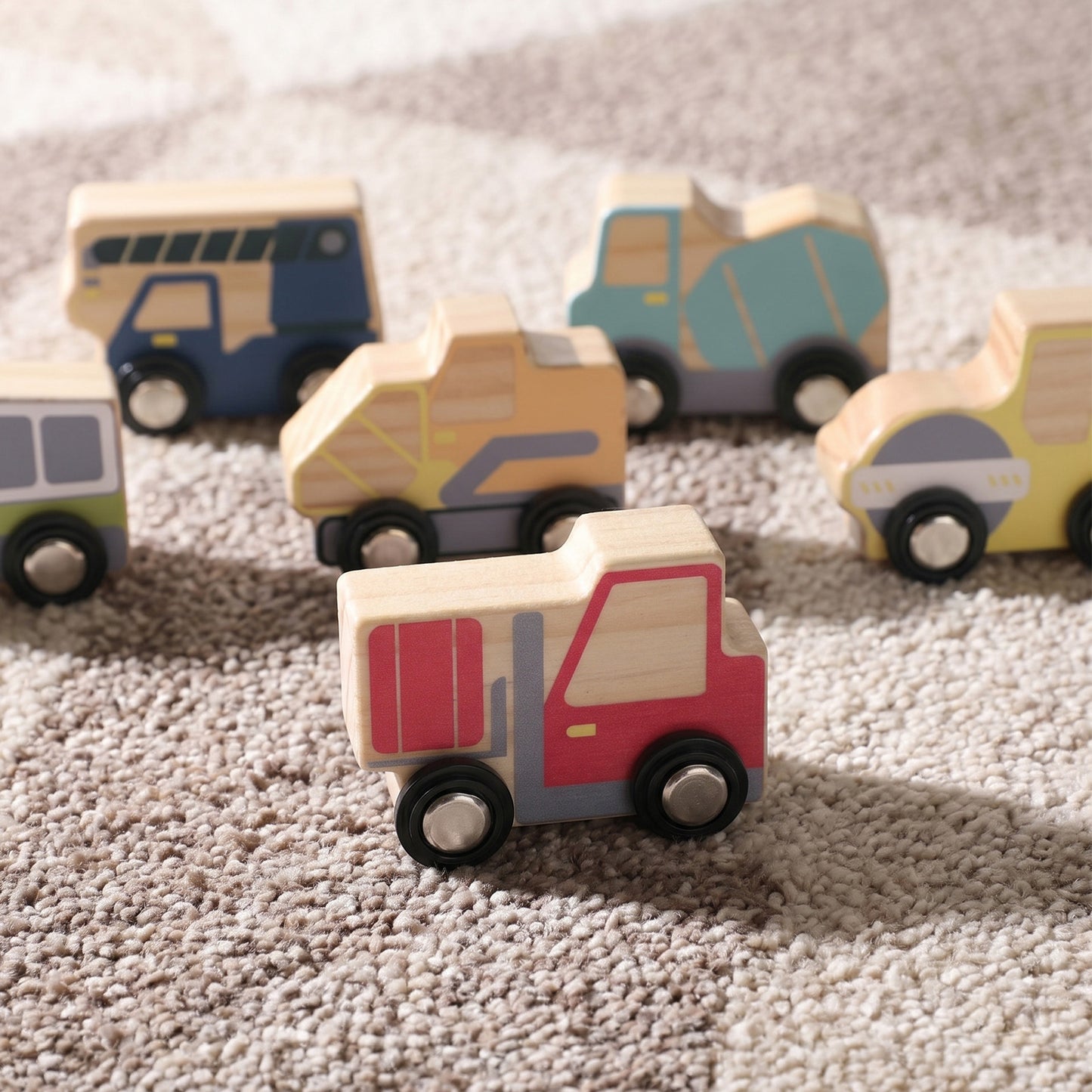 WOODEN PUZZLE (ENGINEERING VEHICLE)
