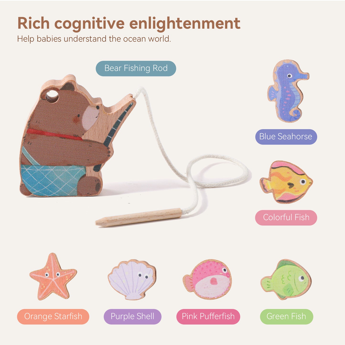 THREADING TOY (BEAR)