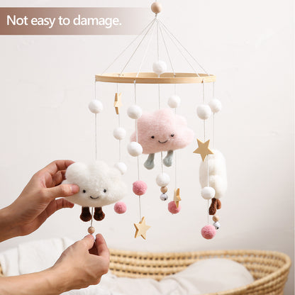 BABY MOBILE (FELT BALL, CLOUDS)