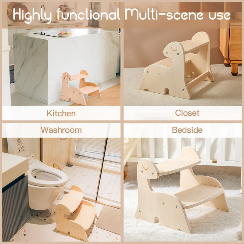 TODDLER STEP STOOL (DINOSAUR)