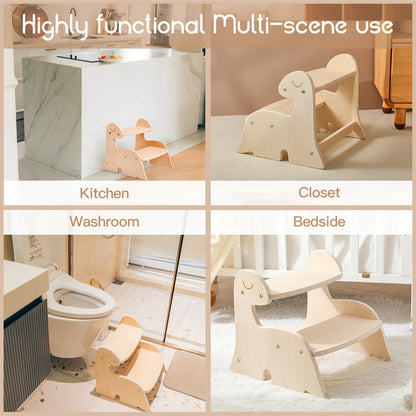 TODDLER STEP STOOL (DINOSAUR)