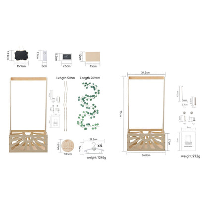 BABY SHOWER CRATE CLOSET