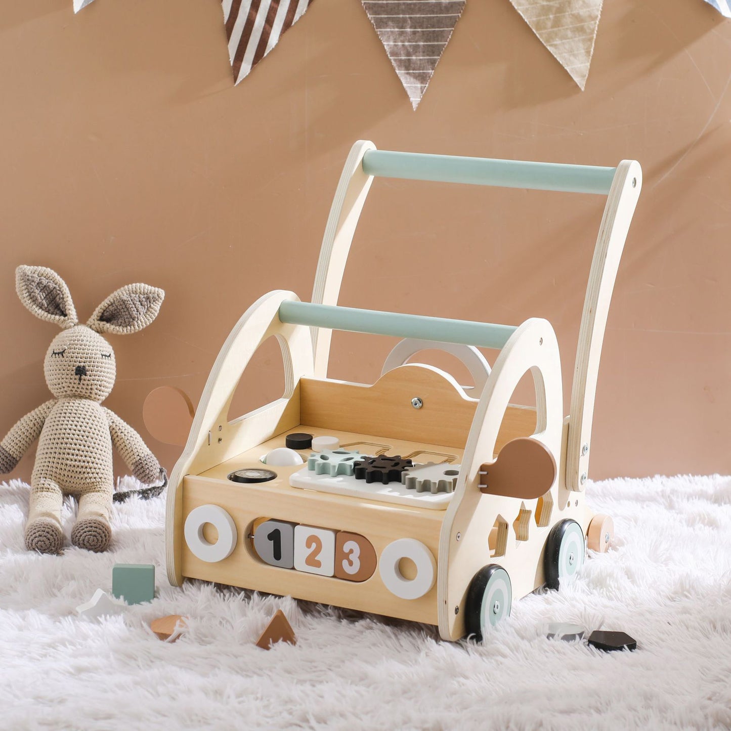 WOODEN STROLLER