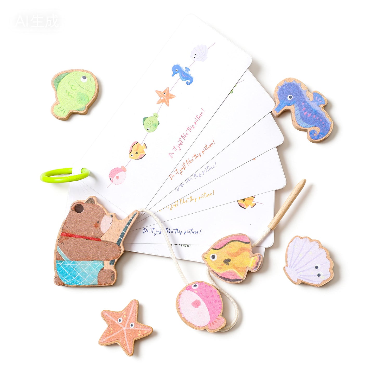 THREADING TOY (BEAR)