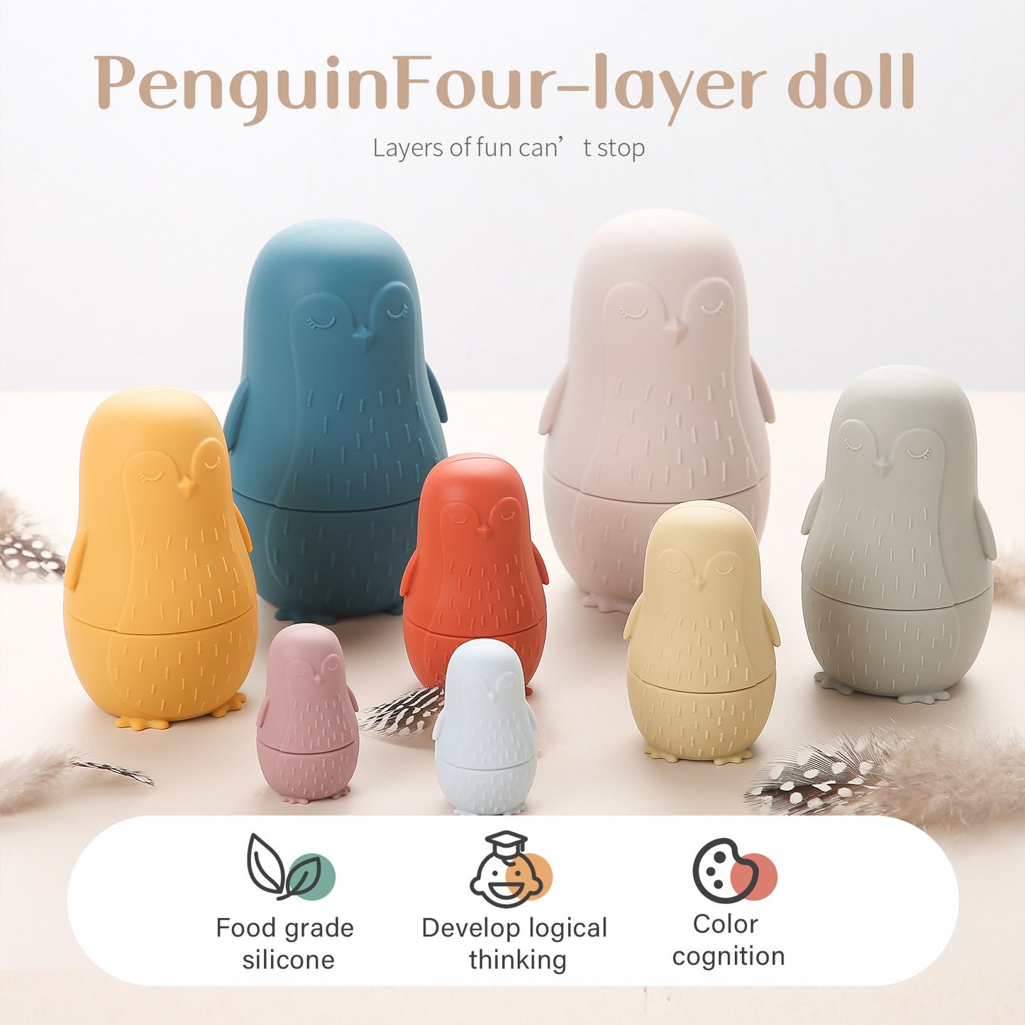 NESTING DOLLS (PENGUIN)