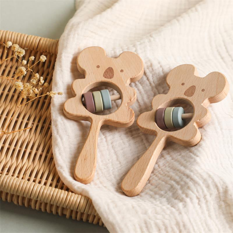 BABY RATTLE TOY (OWL & KOALA)