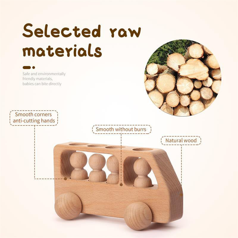 WOODEN TOY (BUS)