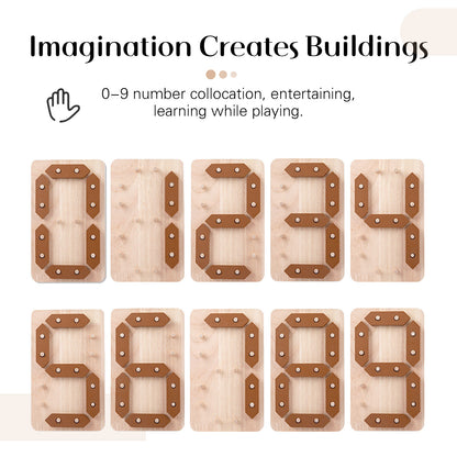 WOODEN PUZZLE (NUMBER)