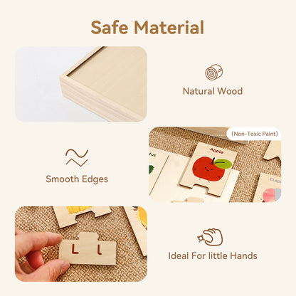 WOODEN PUZZLE (ALPHABET)