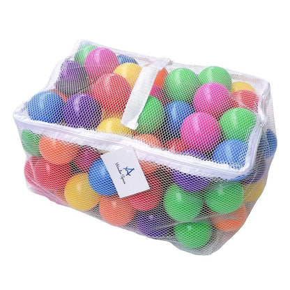 BALL PIT BALLS - Primary Mix / 100 pcs Wonder Space