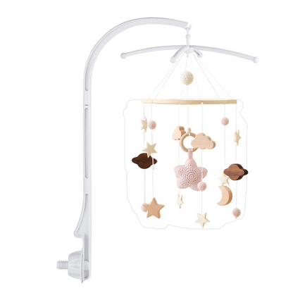 BABY MOBILE (STARS) - Pink / With Hanger Wonder Space