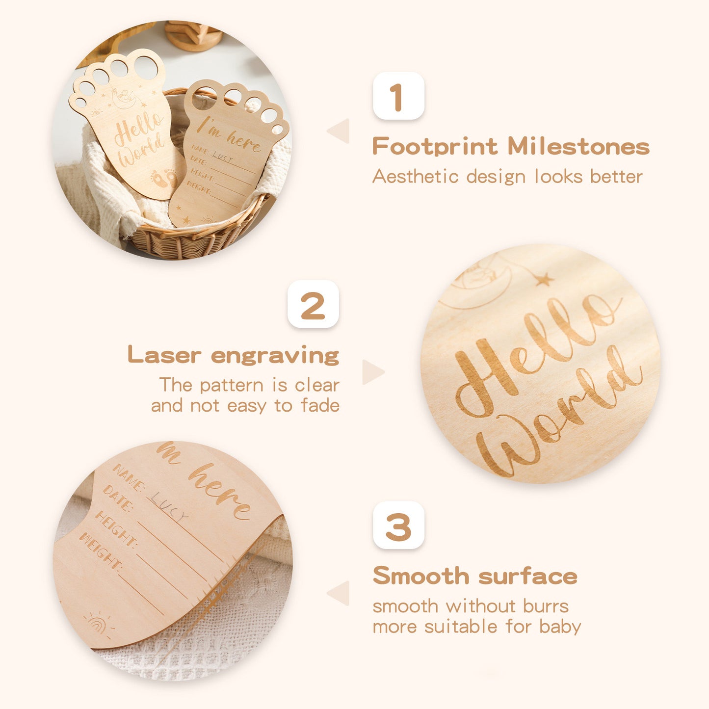 MILESTONE CARDS (FOOT)