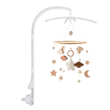 Load image into Gallery viewer, BABY MOBILE (STARS) - White / With Hanger Wonder Space
