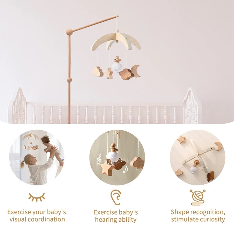 BABY MOBILE (STAR & MOON)