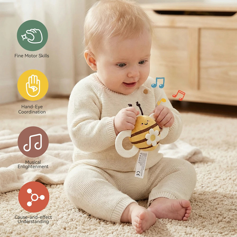 BABY RATTLE (BEE TOY)