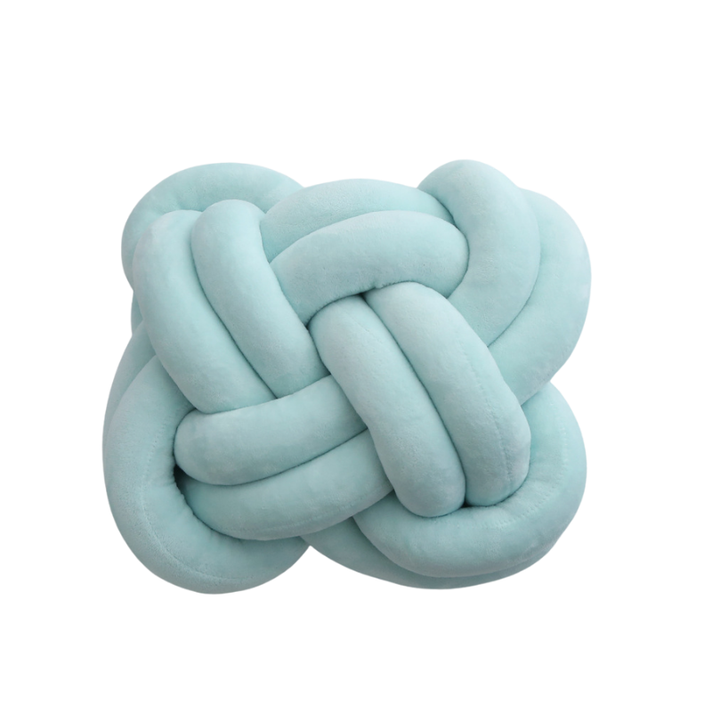 KNOTTED PILLOW(SQUARE) - Green Wonder Space