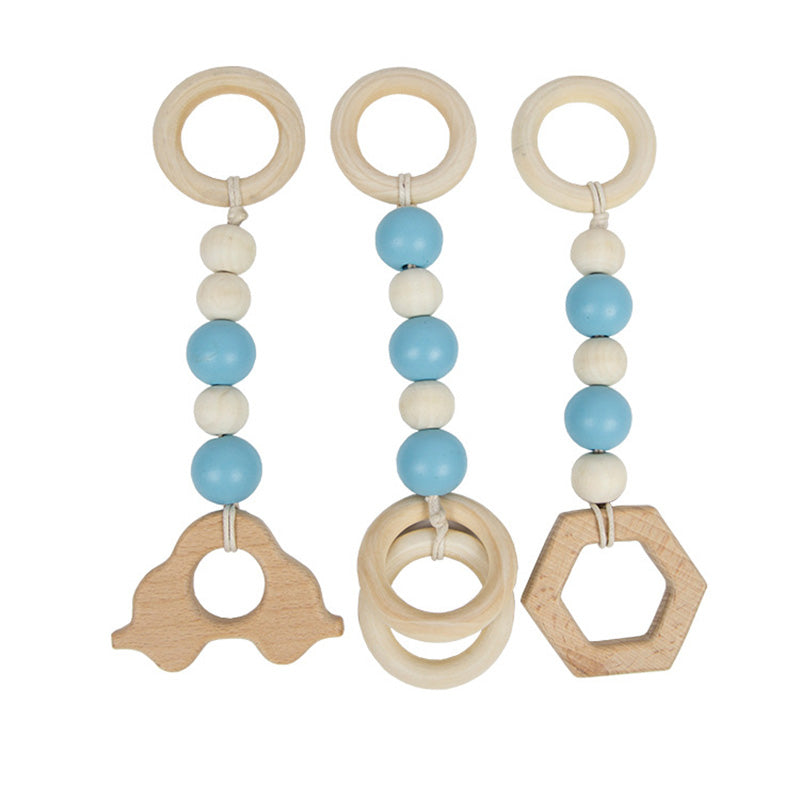 BABY GYM (WOODEN) - Accessories / Blue Wonder Space