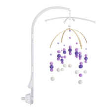 Load image into Gallery viewer, BABY MOBILE (FELT BALL) - Purple / With Hanger Wonder Space
