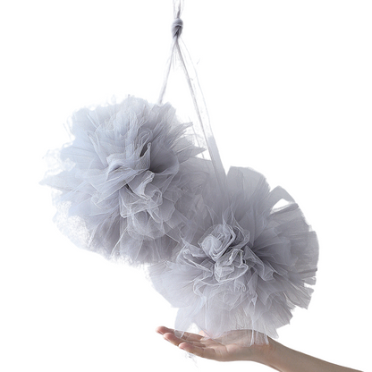 TULLE POM POM (LARGE SIZE) - Grey Wonder Space