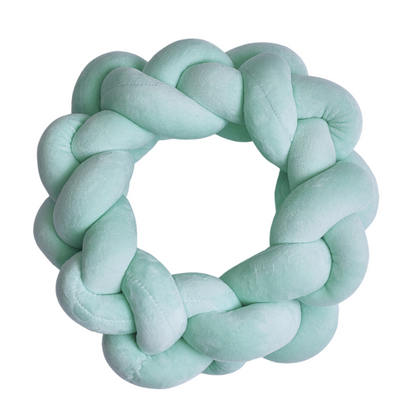 KNOTTED PILLOW(BRAID) - Green Wonder Space