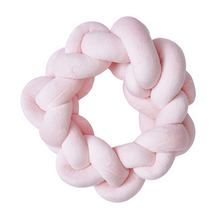 Load image into Gallery viewer, KNOTTED PILLOW(BRAID) - Pink Wonder Space
