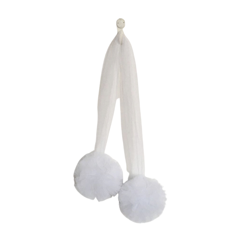 TULLE POM POM - White Wonder Space