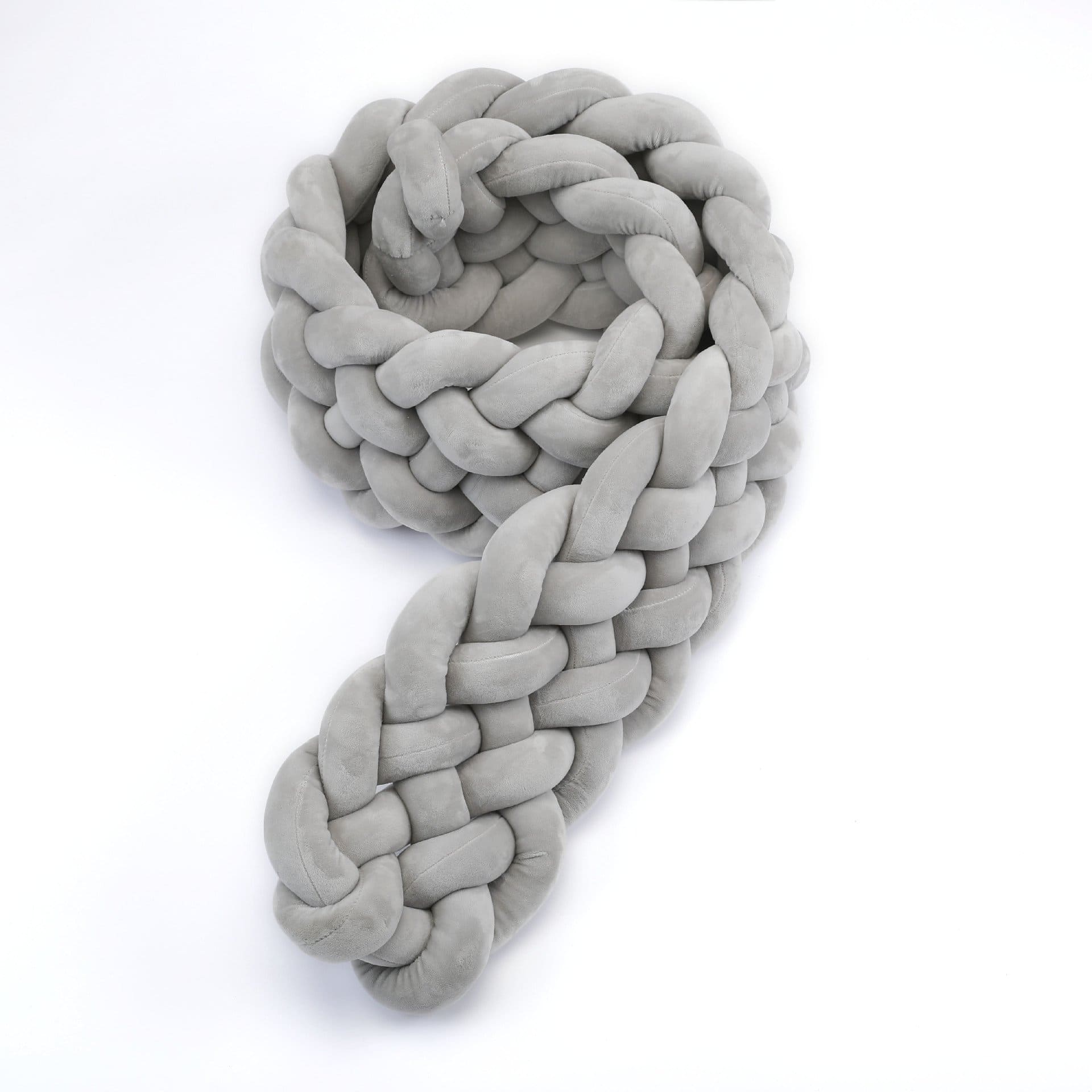 BRAIDED BUMPER (EXTRA HEIGHT) - Grey Wonder Space