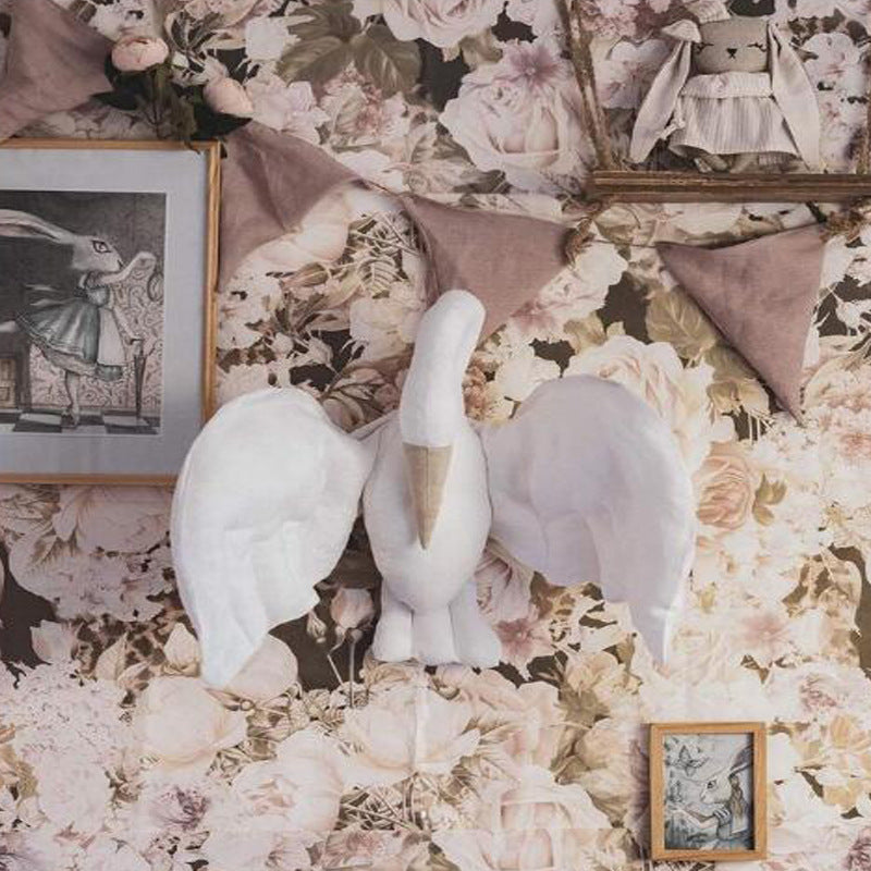 WALL HANGINGS (SLEEPING SWAN) - White Wonder Space