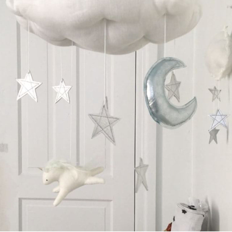 BABY MOBILE (CLOUD, STARS) - Wonder Space