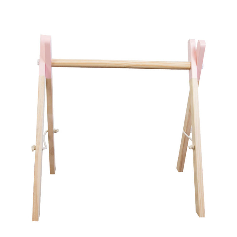 BABY GYM (WOODEN) - Gym Holder / Pink Wonder Space