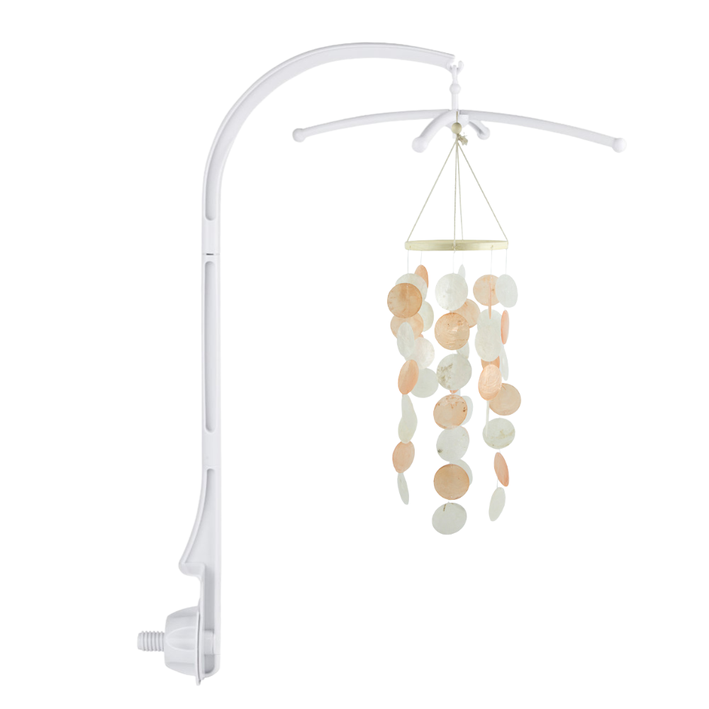 BABY MOBILE (SHELL) - Beige / With Hanger Wonder Space