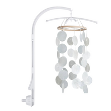 Load image into Gallery viewer, BABY MOBILE (SHELL) - White / With Hanger Wonder Space
