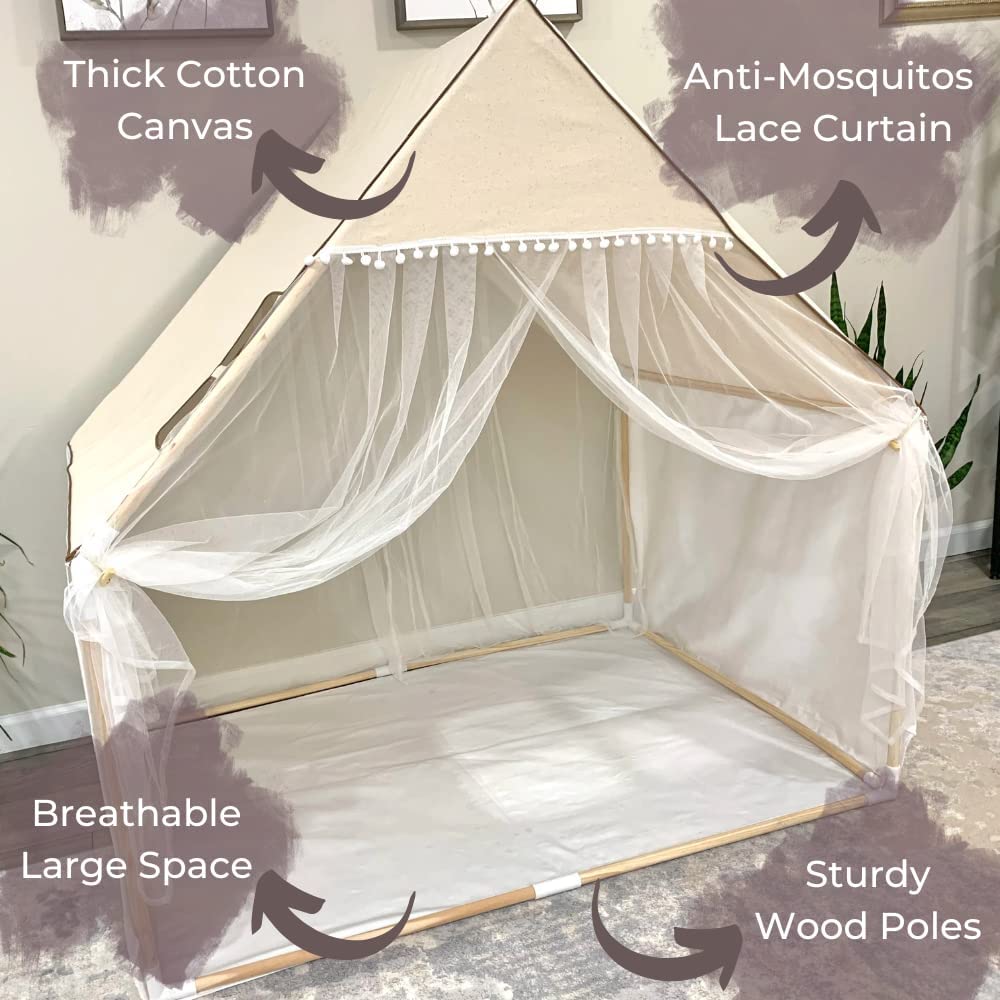 PLAY TENT (LACE POM) - Wonder Space