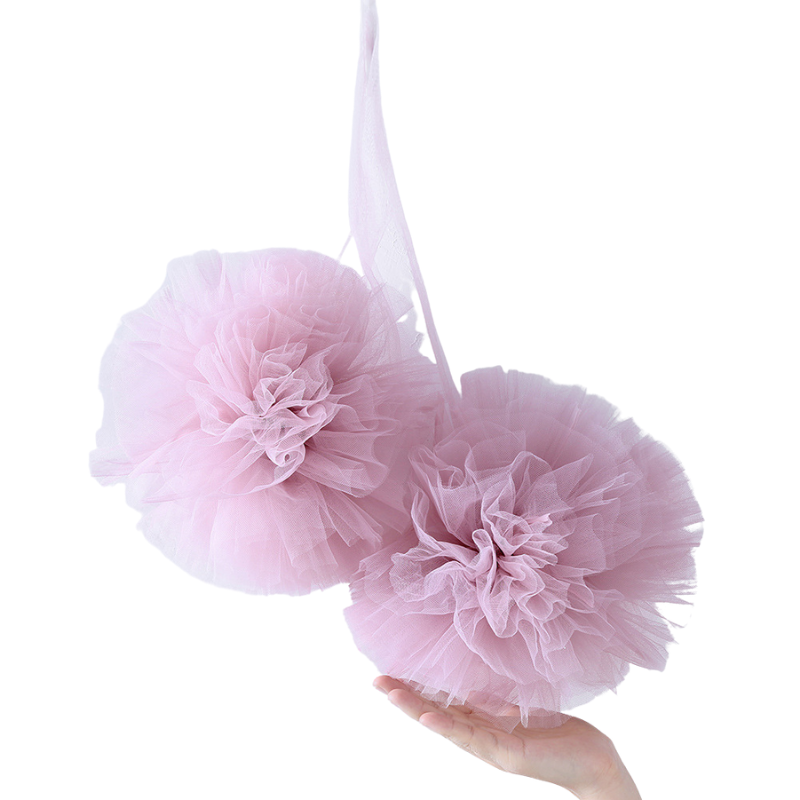 TULLE POM POM (LARGE SIZE) - Pink Wonder Space