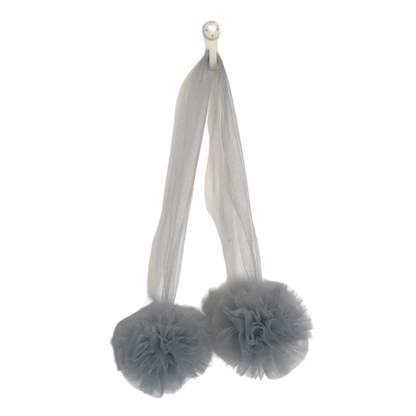 TULLE POM POM - Grey Wonder Space