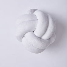 Load image into Gallery viewer, KNOTTED PILLOW (CLASSIC) - Small / White Wonder Space
